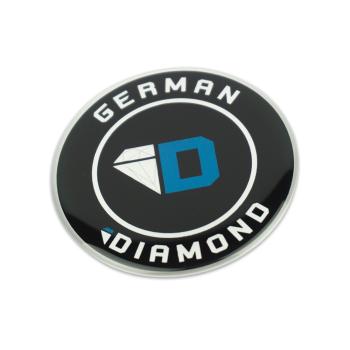 Diamond Nabendeckel 60 mm - mit Halter - schwarz